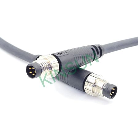 M8 B-codiertes Snap-In-Kabel